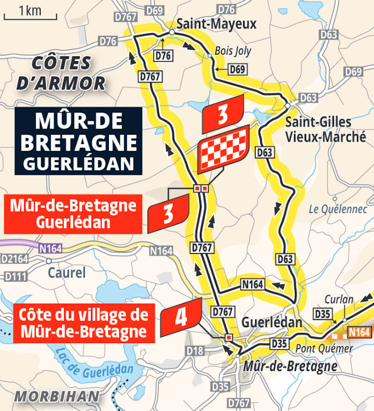  Saint-Malo - Mûr-de-Bretagne
